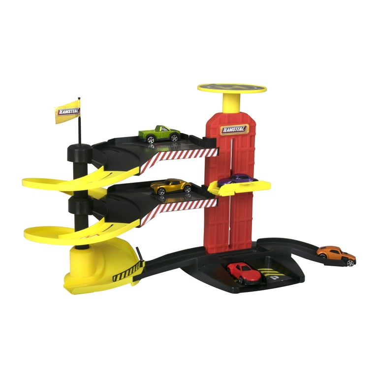 Speedsterz City Park & Drive Garage Play Set - Includes 5