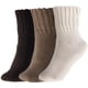 thumbnail image 1 of Calcetines BenSorts para mujer, cálidos, lisos, gruesos, paquete de 3 pares, 1 of 6