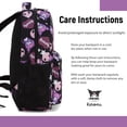 thumbnail image 5 of kuromi Hello Kitty Allover School Backpack - Hello Kitty, My Melody, Kuromi, Keroppi - Officially Licensed Hello Kitty School Bookbag (Kuromi Black), 5 of 5