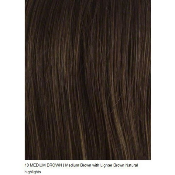 Paula Human Hair/Synthetic Hair Blend Lace Front Wig (Mono Top)