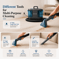 thumbnail image 5 of PrettyCare Portable Carpet Cleaner Machine, 20Kpa Carpet Shampooer for Deep Cleaning, Upholstery & Pet Stain Remover,BY32A, 5 of 8