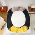 thumbnail image 5 of Homewish Yellow Flower 4-Piece Full Size Sheets For Teens Female,Black Girl Bed Sheets,Dreamy Princess Lightweight Sheet Sets,Ultra Soft Home Decor, 5 of 7