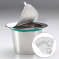 thumbnail image 2 of Shisuyan Espresso Accessory Silver 50Pcs 2.3x2.3x0.04in, 2 of 8