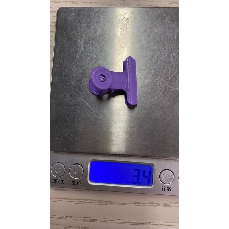 Bulldog Clip Colorate 35 Pezzi | Morsetti Metallici Multiuso | 7 Colori Arcobaleno - Foto 2