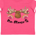 thumbnail image 4 of Inktastic Na-Moose-Te Cute Moose Greeting Boys or Girls Toddler T-Shirt, 4 of 5