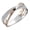 multicolor, variant on X Shape Trendy Cubic Zircon Ring Two Tone Women Rings Cross Ring Fashion Jewelry-multicolor-9