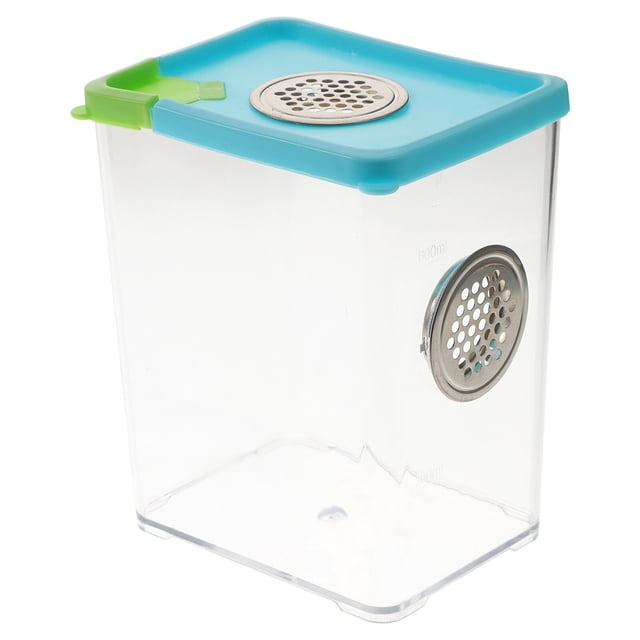 1pc Practical Reptile Feeding Box Acrylic Climbing Pet Feeding Container