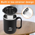 thumbnail image 5 of 17 oz Stainless Steel Insulated Coffee Mug with Handle,Double Wall Vacuum Travel Mug,Tumbler Cup with Sliding Lid, 5 of 9