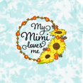 thumbnail image 4 of Inktastic My Mimi Loves Me with Sunflower Wreath Boys or Girls Toddler T-Shirt, 4 of 5
