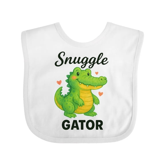 Inktastic Alligator Boys or Girls Baby Bib