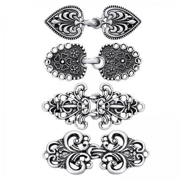 Broches de Cuello Strade Fareast Limited Con Cierre de Capa para chaquetas y camisas 3x4 pares