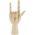 thumbnail image 1 of Maniquí de arte modelo de mano mujer escultura de mano maniquí cuerpo de madera artista modelo articulado modelos articulados JAMW Sencillez, 1 of 5