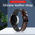 thumbnail image 3 of Correa Silicona Repuesto Con Patrón Adecuada para El Nuevo Galaxy Watch5/5 Pro/4/4Classic Reloj Deportivo Dureza Antiarrugas (cuero Cocodrilo), 3 of 5