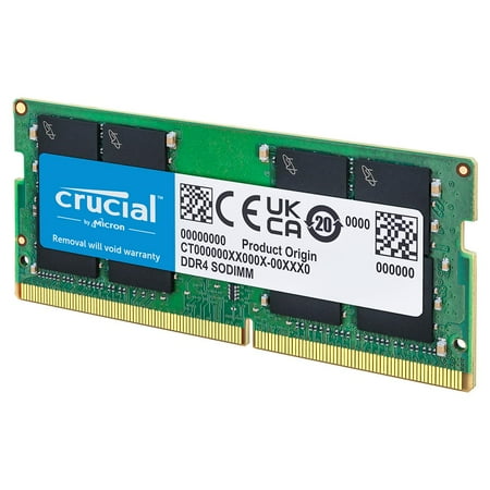 Crucial 8GB RAM (PC4 19200) Laptop Memory Energy Efficient DRAM Upgrade CT8G4SFS824A
