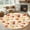 Light pink, variant on Hallway Runner Rug 2x6 Ft, Fall Maple Leaves Non Slip Area Rugs for Entryway, Thanksgiving Botanical Vintage Leaf Washable Low Pile Accent Carpet for Indoor Corridor Laundry Kitchen Bedside