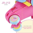 thumbnail image 5 of Peppa Pig Kids Adjustable Trainer Roller Skates for Boys and Girls, Size 9-12, 5 of 16