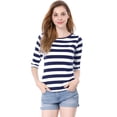 thumbnail image 2 of Camisa Allegra K Halloween con cuello redondo, corte ajustado, talla mediana, 2 of 7
