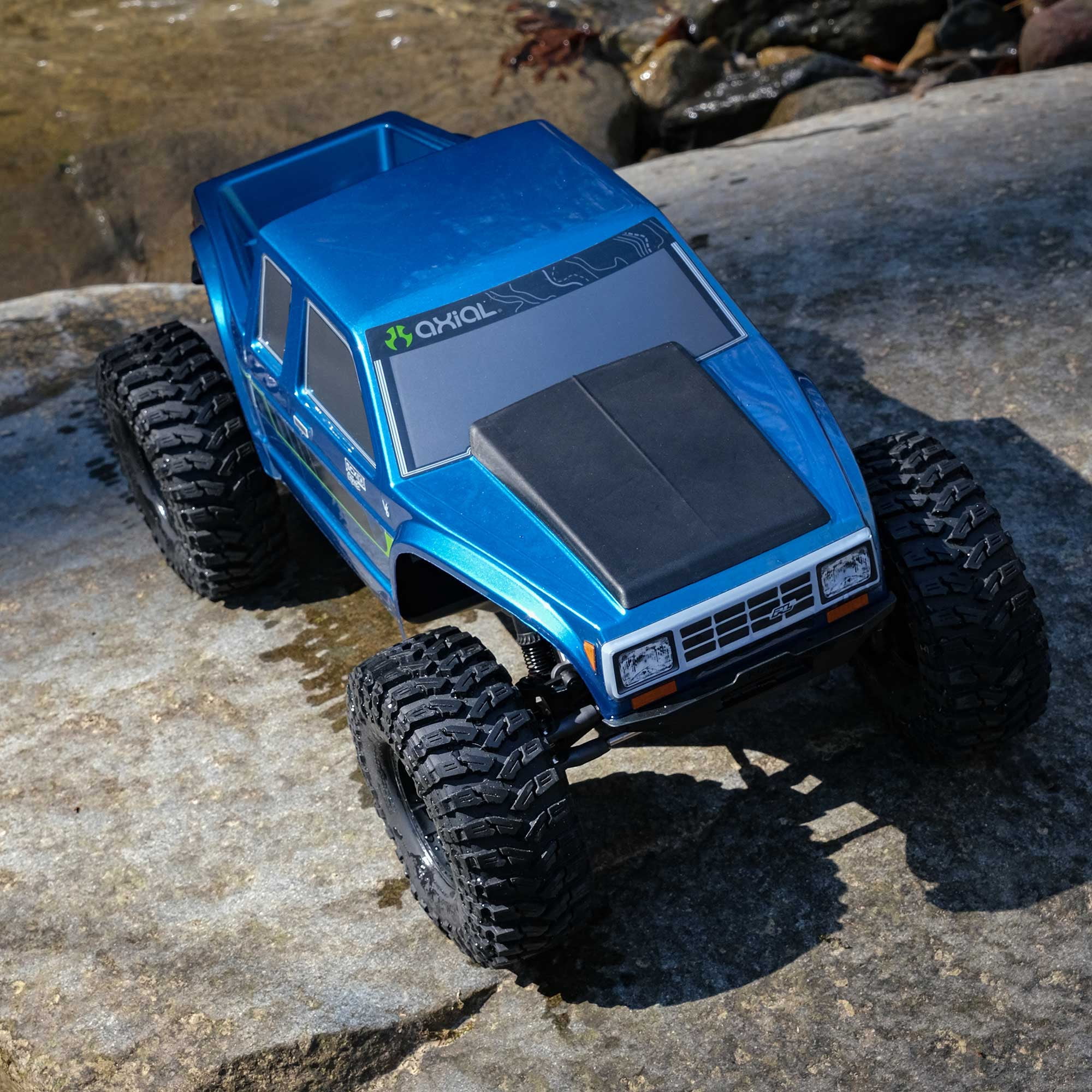 Axial 1/10 SCX10 III Coyote 4X4 RTR Brushed Rock Crawler Blue AXI-2036T2