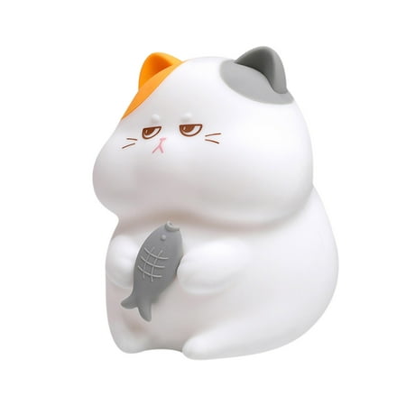 

Led Lights for Bedroom Night Light LED For Kids Silica Gel Cute Cats Infant Room Night Light Notebook Gift Multicolor Ideal For Women Infants Children Adolescents Room Decor