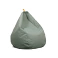 thumbnail image 2 of Big Joe Tuft Weatherproof Bean Bag Chair, Sage Intertwist, UV-Protected Fabric, 3 feet Teardrop, 2 of 7
