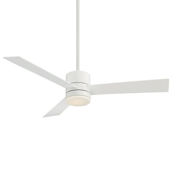 WAC Lighting San Francisco 3-Blade Aluminum Smart Ceiling Fan in Matte White