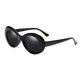 thumbnail image 1 of Guardurnaity Gafas de sol portátiles de para hombres y mujeres, gafas de sol de resina para viajes al aire libre, gafas de sol para Cosplay, gafas Lentes Gris oscuro, 1 of 6