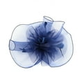 thumbnail image 4 of MSJUHEG Tea Party Hats,Feather Hair Clip,Feather Headpiece,Church Hats,Fascinators Hats,Fascinator Hat Flower Feather Mesh Tea Hairband for Women Blue One Size, 4 of 9