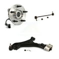 thumbnail image 1 of Transit Auto Front Left Driver Hub Bearing Assembly Suspension Lower Control Arm with Ball Joint and Sway Bar Stabilizer Link Kit for Car Saturn Vue Suzuki XL-7 Chevrolet Captiva Sport K7T-101668, 1 of 11