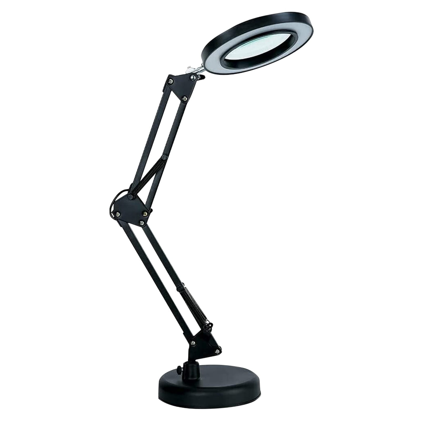 YOLAI Lighting LED 5X Magnifying Lamp With Clamp 360° Adjustable Swivel