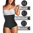 thumbnail image 1 of Three-breasted Adjustable Belly Belt Waist Trimmer Sports Sweat Waist Protection Plastic Belt, 1 of 1