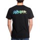 thumbnail image 1 of Camiseta gráfica Quiksilver Rough Script para hombre, negro, grande Quiksilver Camiseta gráfica, 1 of 1