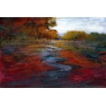 thumbnail image 2 of Tienhaara, Michael 14x11 White Modern Wood Framed Museum Art Print Titled - Serene Journey IV, 2 of 4