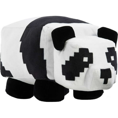 Minecraft Basic Plush Panda Stuffed Animal Soft Doll Inspired by Video Game Character 8 inch
