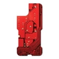 thumbnail image 3 of DistinctInk Custom SKIN / DECAL compatible with OtterBox Commuter for iPhone 11 Pro (5.8" Screen) - Red Circuit Board Image - Printed Circuit Board Image, 3 of 5