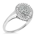 thumbnail image 3 of 10k White Gold 1/2ct TDW Diamond Cluster Ring (H-I, I1-I2), 3 of 8