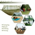 thumbnail image 4 of Double Camping Hammock Mosquito Net Tree Hammocks Tent Strong Tree Straps Hooks, 4 of 8