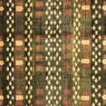 thumbnail image 1 of Ahgly Company Indoor Square Abstract Brown Modern Area Rugs, 3' Square, 1 of 4