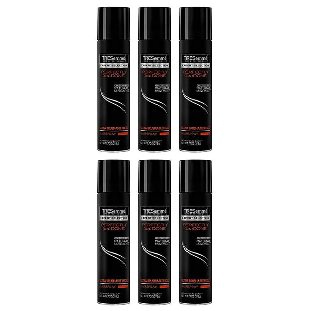TRESemme Perfectly (un) Done Ultra Brushable Hold Hair Spray (FULL SIZE - 6 Pieces) TRESemme Perfectly (un) Done Ultra Brushable Hold Hair Spray (FULL SIZE - 6 Pieces)