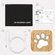 thumbnail image 4 of Taza de pata de gato con pata de perro, talla de madera maciza, lámpara de mesa creativa hueca, nueva luz nocturna JAMW Sencillez, 4 of 5