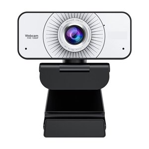 Webcam complet HD 1080P Webcam Manuel Focus avec Microphone USB Pour PC Ordinateur pour la conférence, streaming en direct