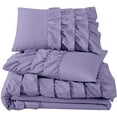 thumbnail image 2 of Chezmoi Collection 3 Piece Comforter Sets, King with Sham, 2 of 4
