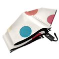 thumbnail image 6 of FORMRS Travel Umbrella Folding Auto Open Close Windproof Rain UV Protection, Polka Dot, 6 of 8