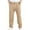 Beige, variant on dazeni Boys Cargo Pants Stretchy Nylon Straight Leg Trousers Solid Casual Dressy Pants with Pockets Khaki