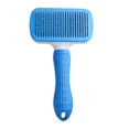 thumbnail image 2 of Cepillo para perros y gatos, cepillos para mascotas de pelo largo y corto, adecuado para depilación de mascotas grandes, medianas y pequeñas, depilación de mascotas con un solo clic - azul, 2 of 3