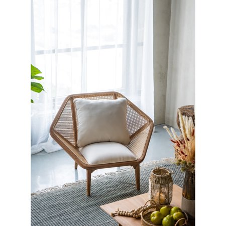 natural brown chair with back product