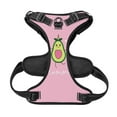 thumbnail image 5 of Bingfone Cute Avocado No Pull Dog Vest Harness For Small Medium Large Dogs Strap For Puppy Walking,Training,Dog Harness-Large, 5 of 9