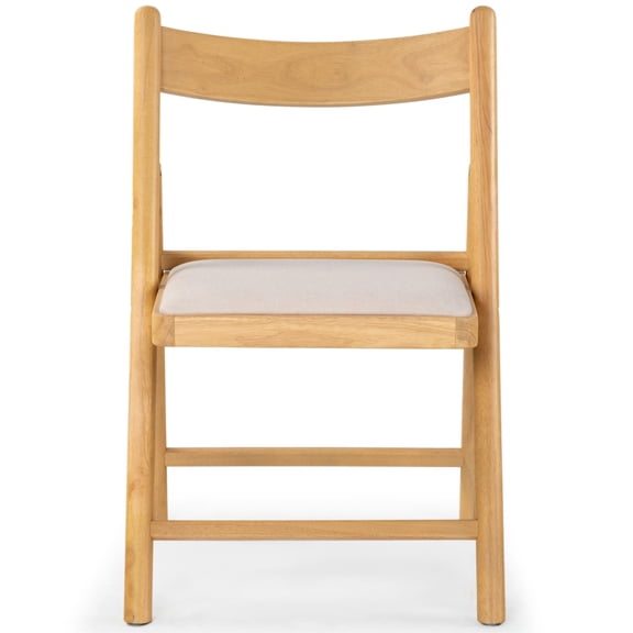 Safavieh Jacie Wood Dining Chair in Natural / White