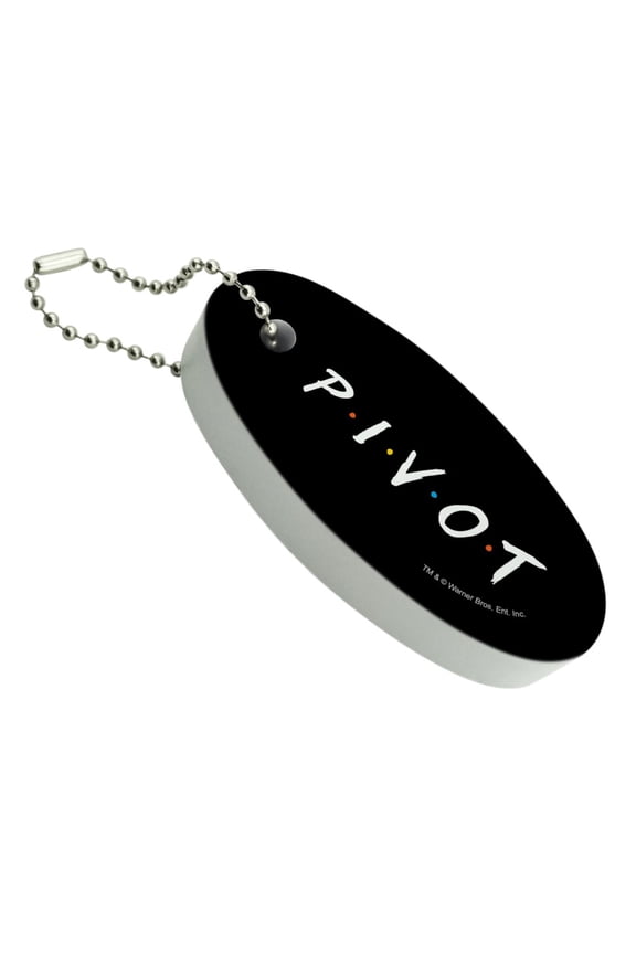 Friends PIVOT Floating Keychain Oval Foam Fishing Boat Buoy Key Float