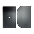 thumbnail image 2 of Placa de refuerzo para brazo de , refuerzo de montaje de , instalación práctica de abrazadera C de 2x7x11 pulgadas para escritorios de vidrio Negro, 2 of 7