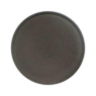 Excellante 11" round tray, brown, comes in each